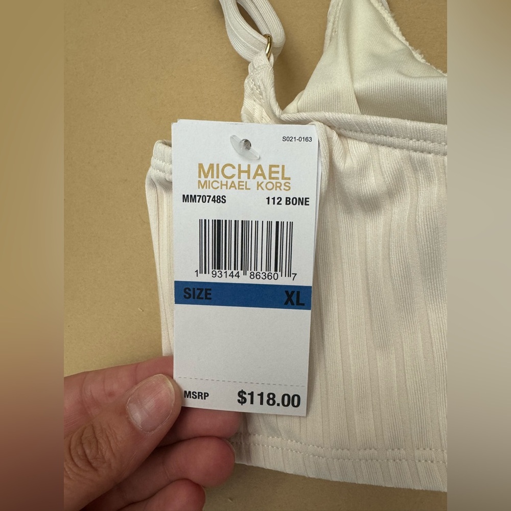 Michael Kors Cream Bikini Set - Picture 14 of 15